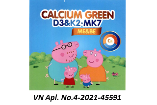 Đơn đăng ký nhãn hiệu “CALCIUM GREEN D3&K2-MK7 ME&BE, hình” bị phản đối